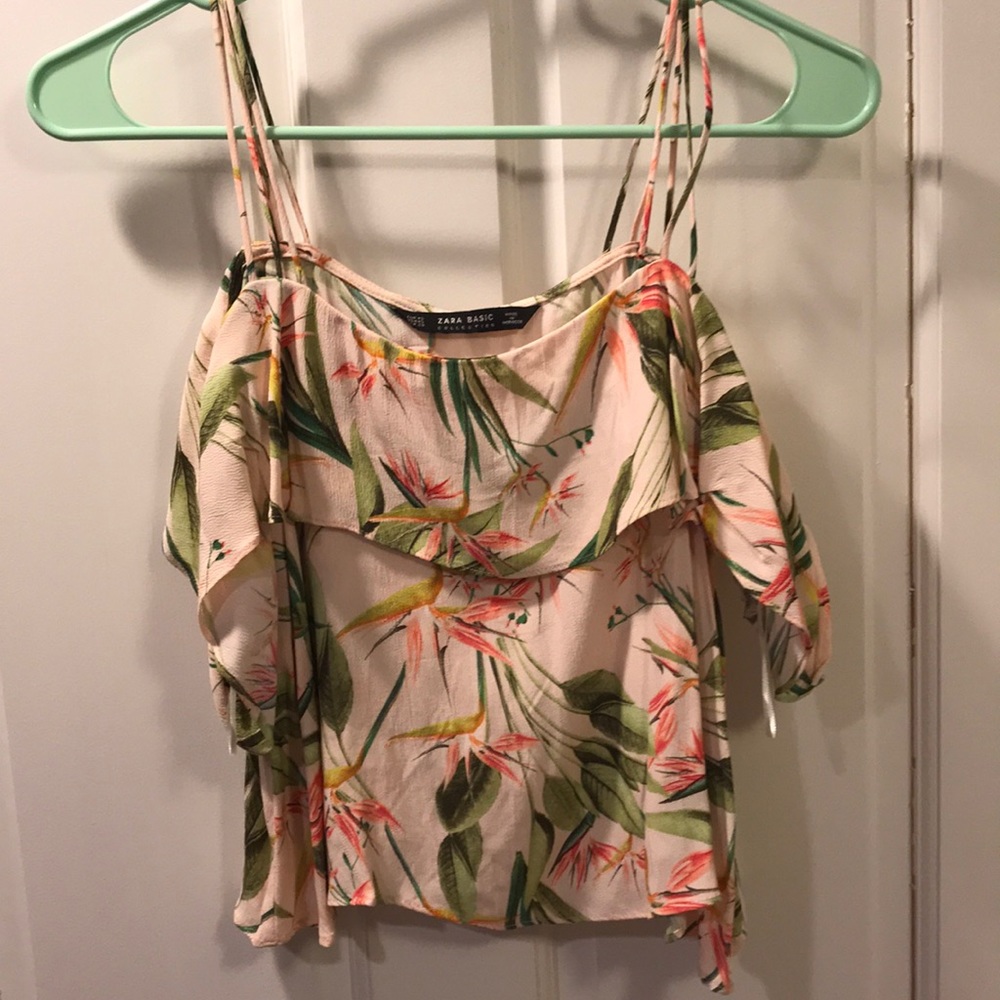 Floral Crop Top
